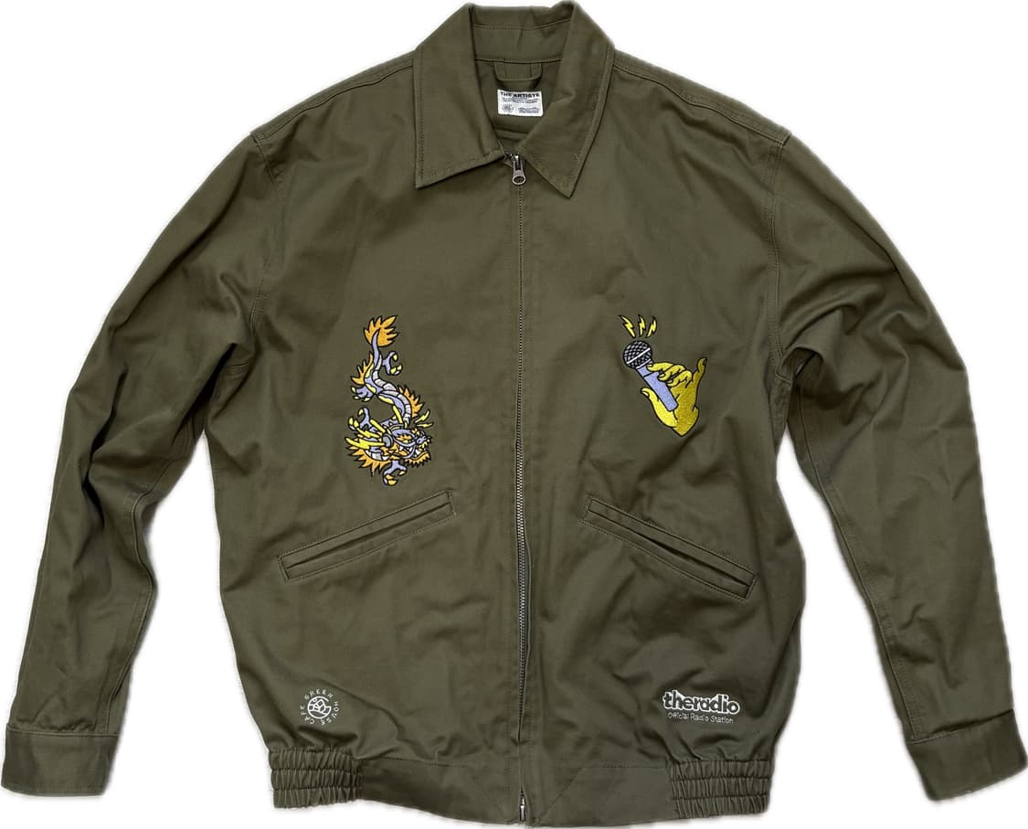 theradio 자수 자켓 상품이미지1