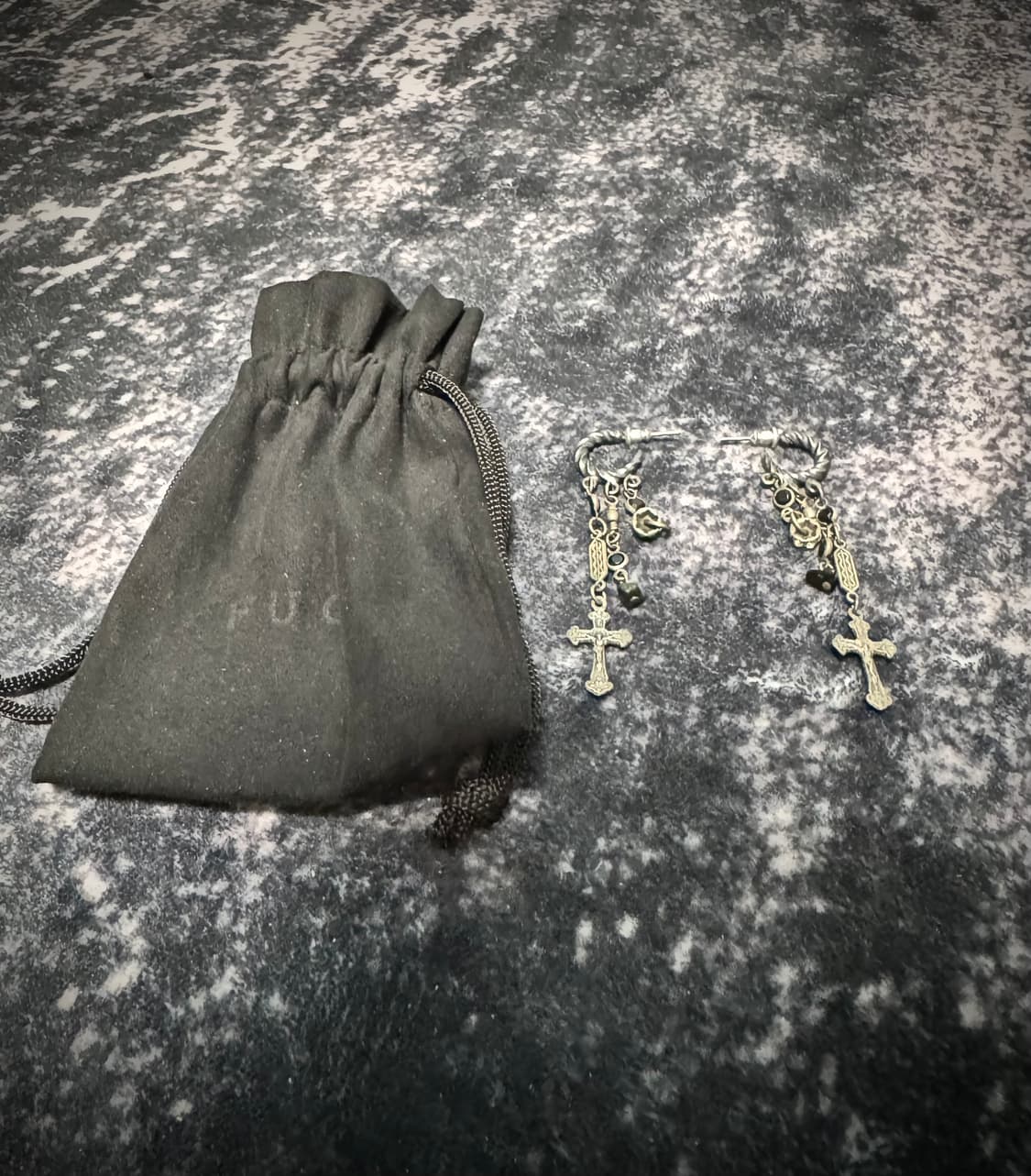 Fuga Archive Cross Layered Piercing 상품이미지2