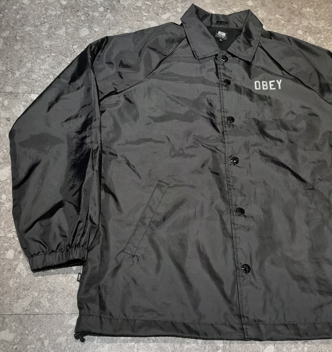 💥오베이 코치자켓 블랙 (M)
 상품이미지4