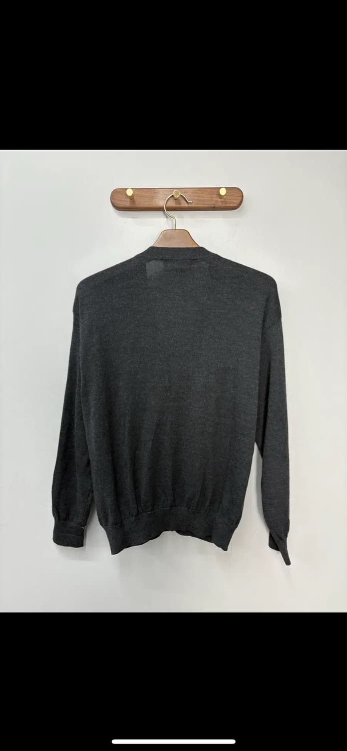 입생로랑 체크 패턴 가디건 H1403 상품이미지4