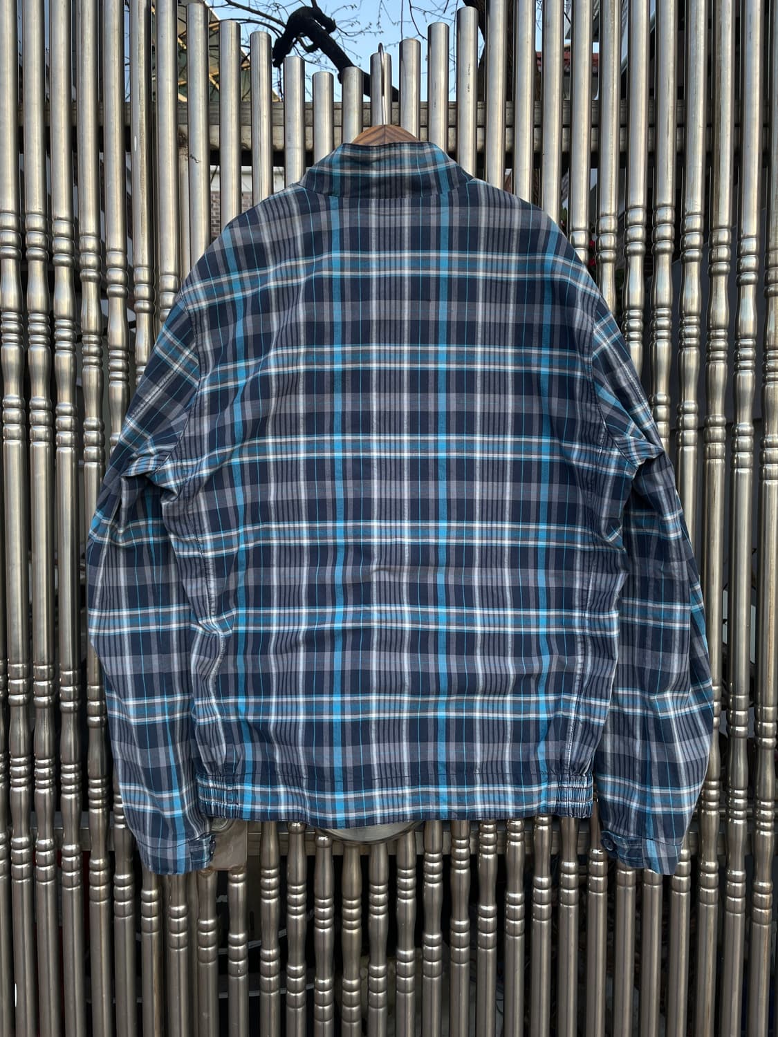 00s Stussy Check Harrington Jacket 상품이미지6