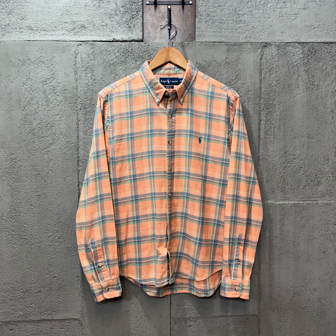 랄프로렌 폴로 체크 셔츠 (XL)   상품이미지2