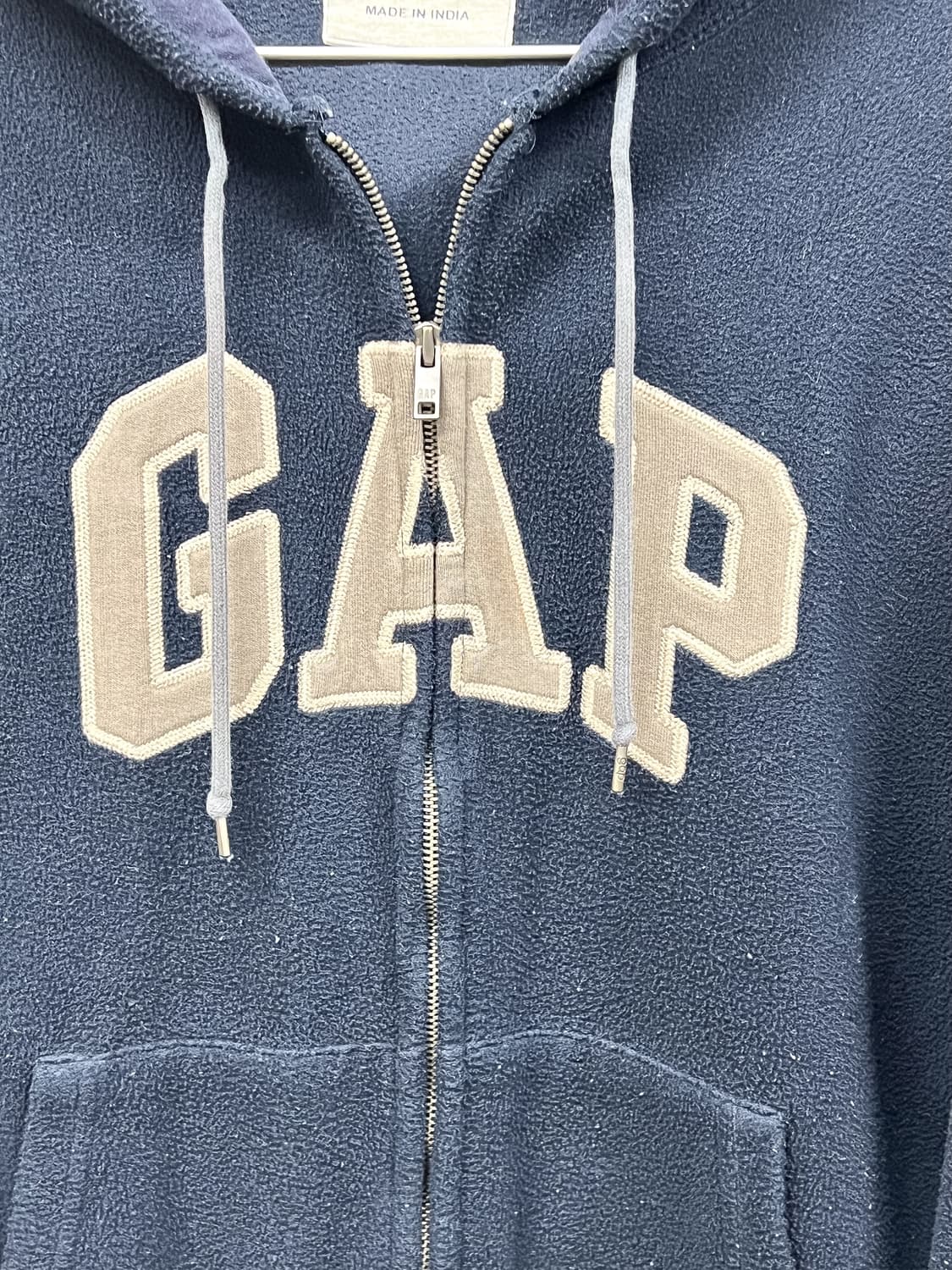 (US/M) GAP (갭) 후드 집업 네이비 상품이미지4