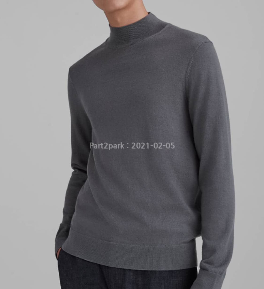 클럽 모나코 모크넥 니트  상품이미지9