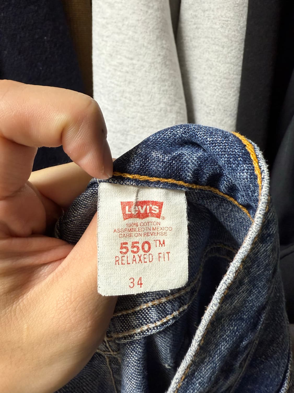 34 90s 리바이스 550 쇼츠 levis 550 shorts 상품이미지4