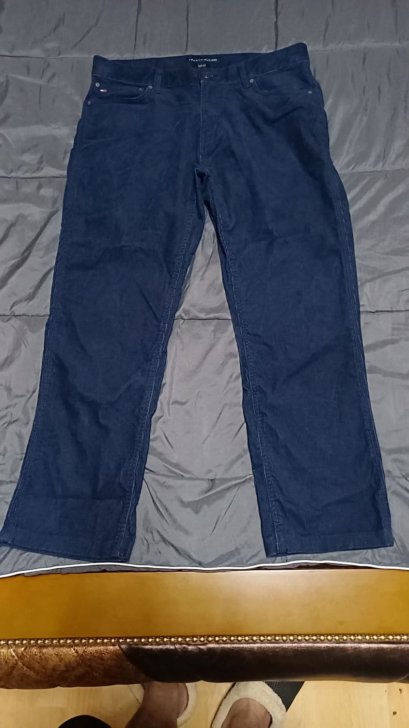 타미힐피거 코듀로이바지 32인치 기장96 상품이미지1