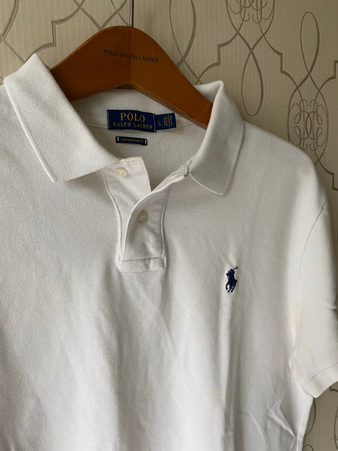 Polo Ralph Lauren 화이트 카라티 L 상품이미지1