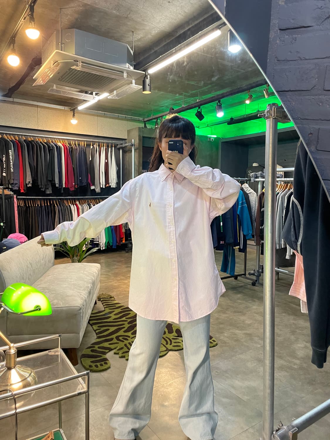 폴로 랄프로렌 스트라이프 셔츠 커스텀핏 상품이미지2