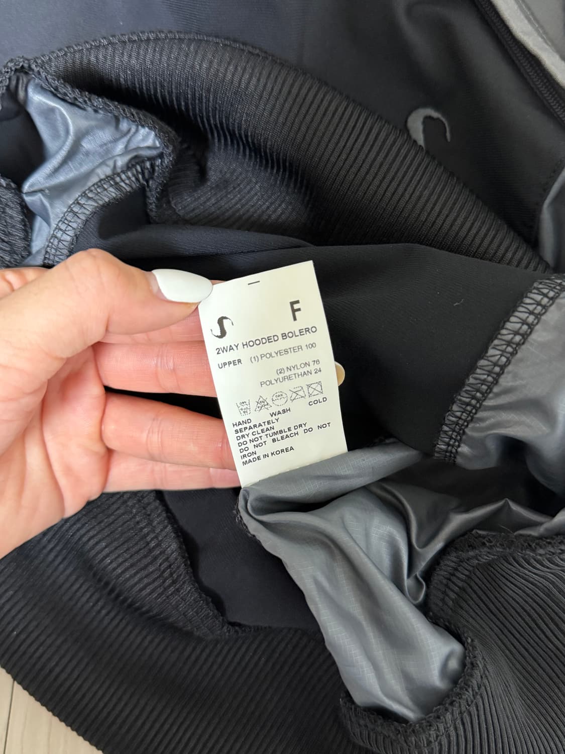 Ojos 오호스 투웨이 후드 볼레로 상품이미지3