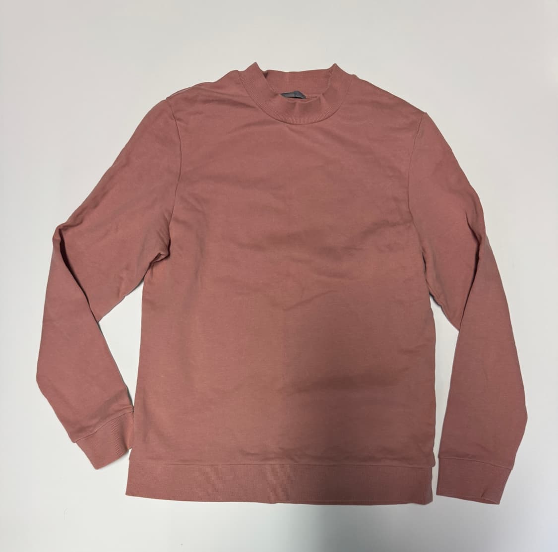 코스 cos 인디 핑크 미니멀 무지 긴팔 맨투맨 M 상품이미지1