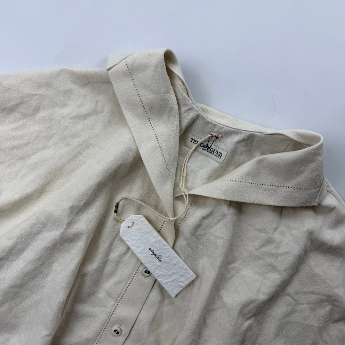 Viaplain 비아플레인 via nori simple blouse 상품이미지5