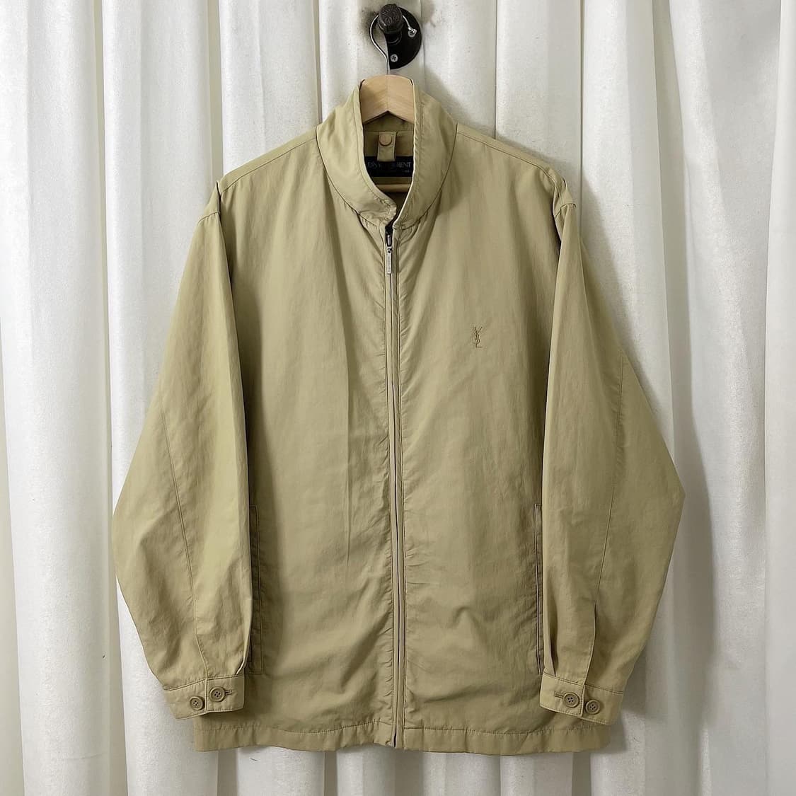 입생로랑 베이지 집업 자켓 상품이미지1