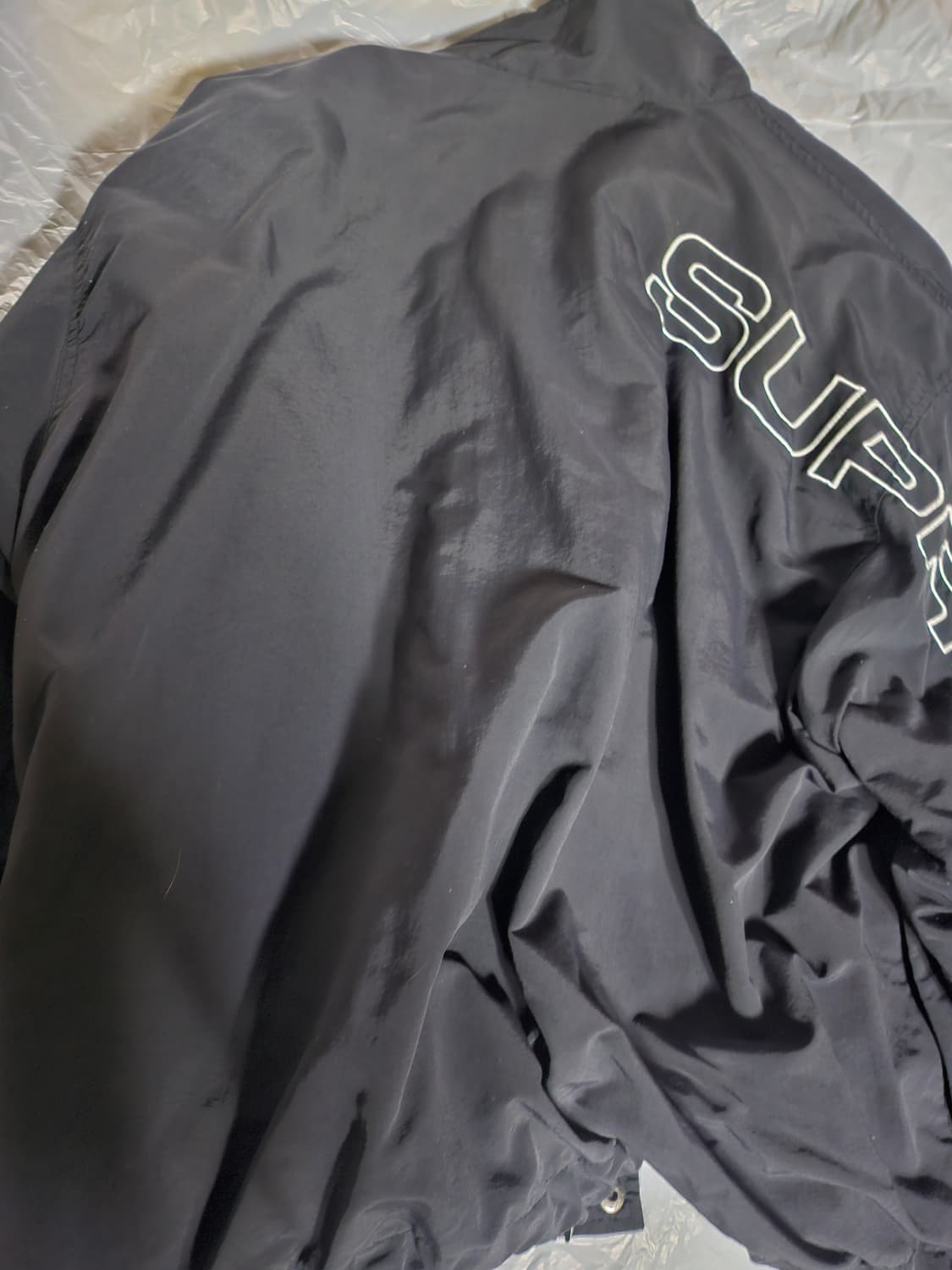 슈프림 스펠아웃 23FW 블랙 M사이즈 상품이미지5