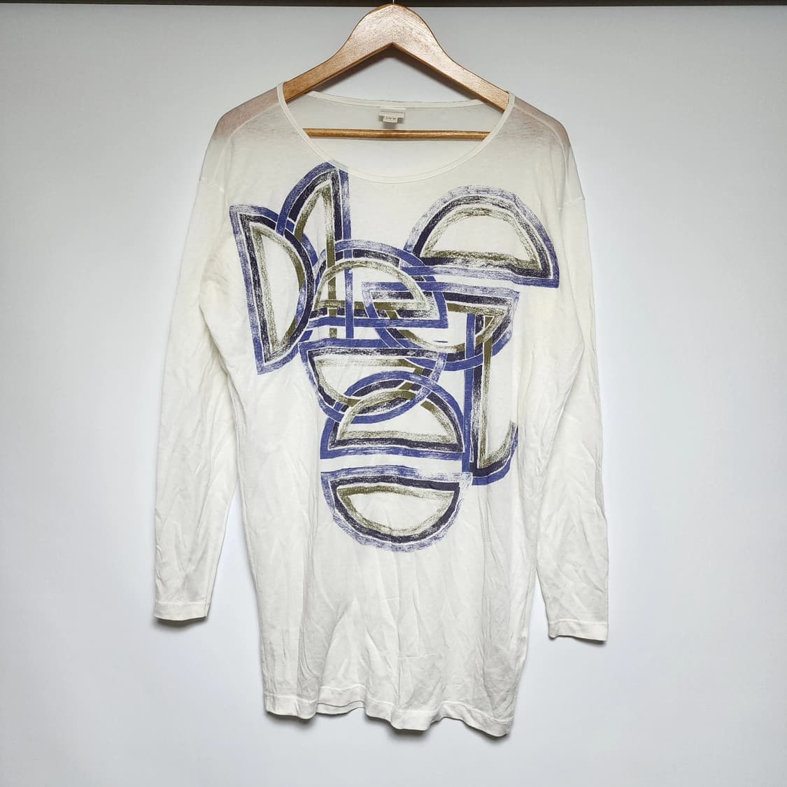 DIESEL 디젤 아카이브 레터링 롱슬리브 상품이미지2
