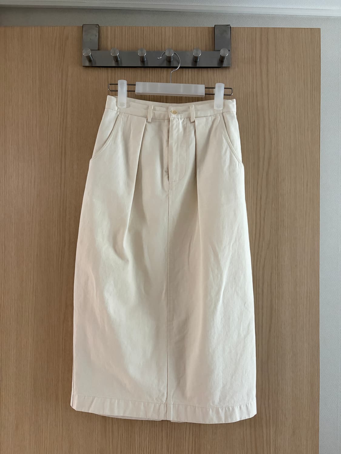낫띵리튼 Cotton volume skirt (Ivory) 상품이미지1