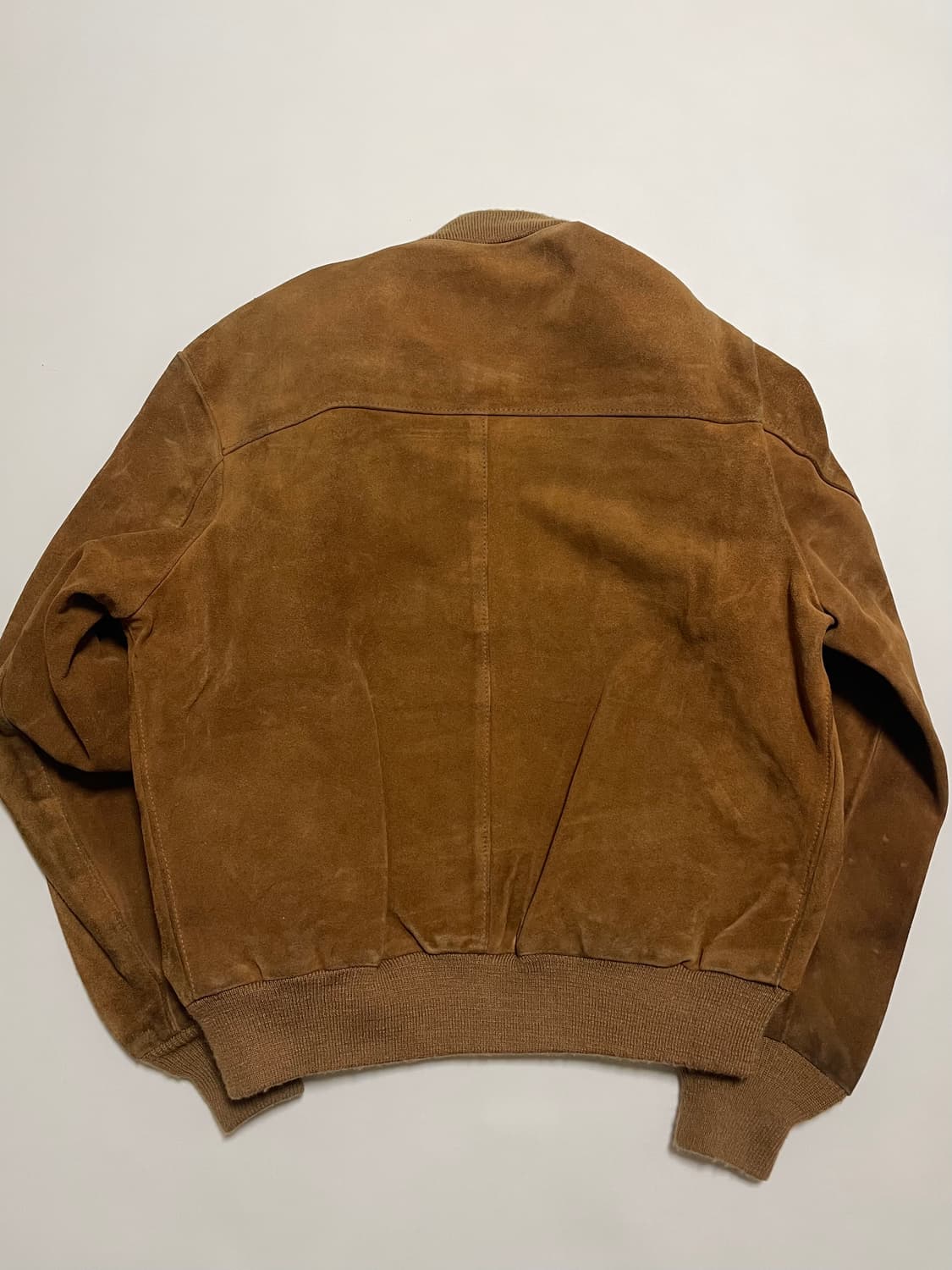 쇼트 80s 폭격기자켓 스웨이드봄버 마원 상품이미지9