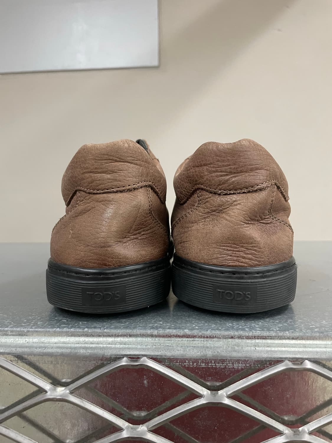 토즈 레더 스니커즈 브라운 9.5 상품이미지3