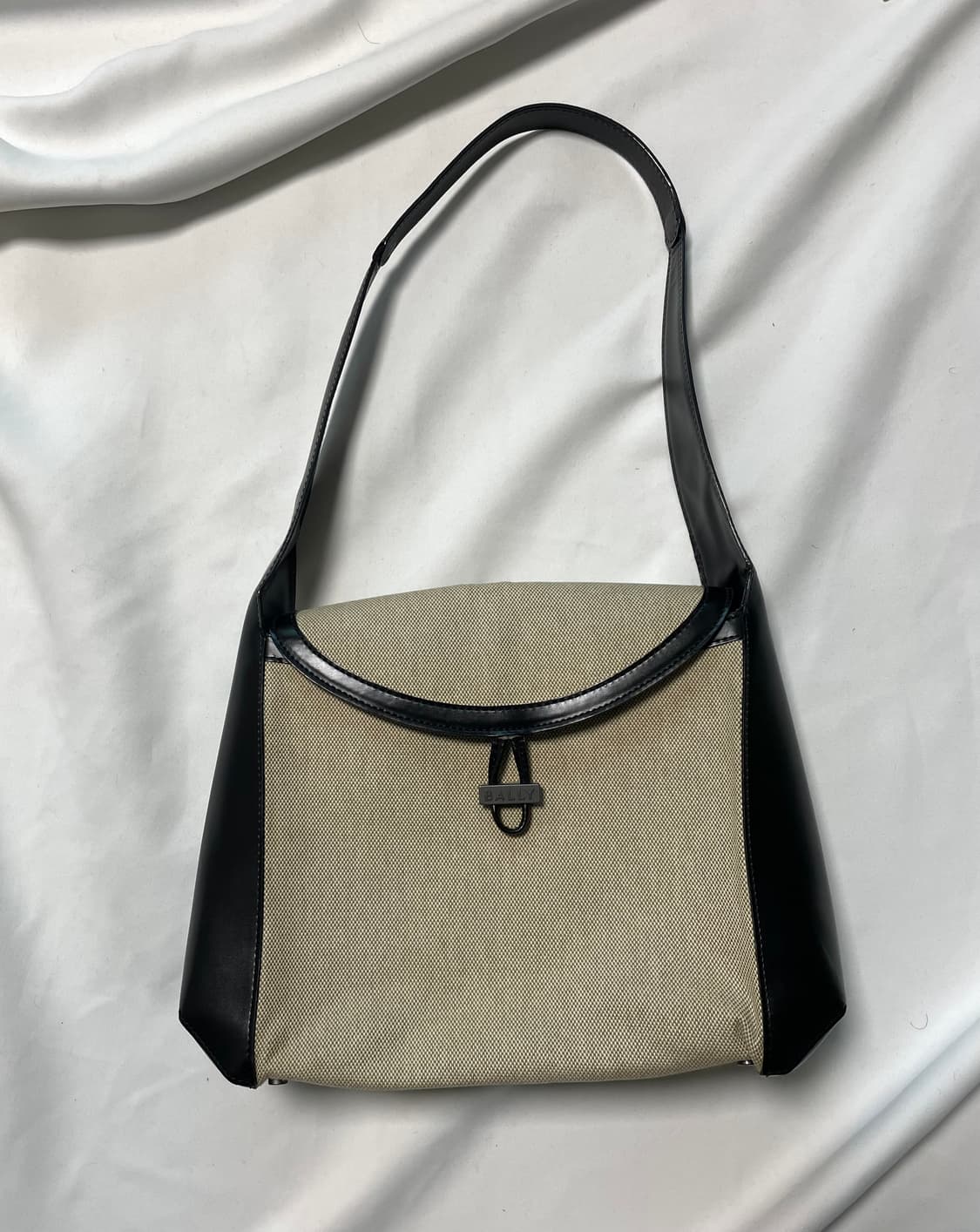 00‘s bally 캔버스 레더 숄더백 상품이미지1