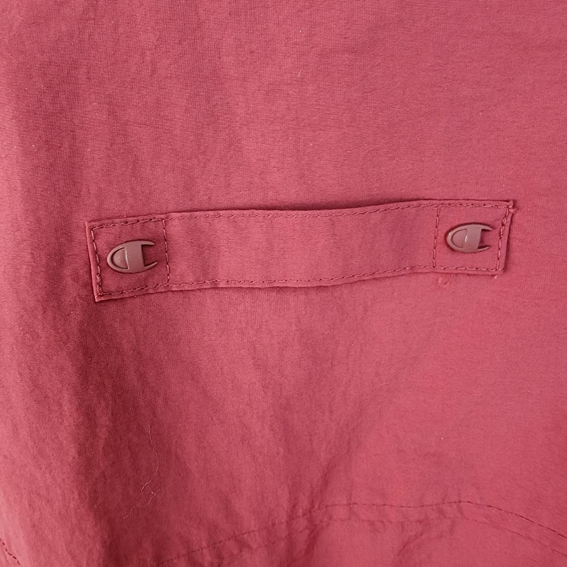 자라x챔피온 레드 바람막이 자켓 상품이미지6