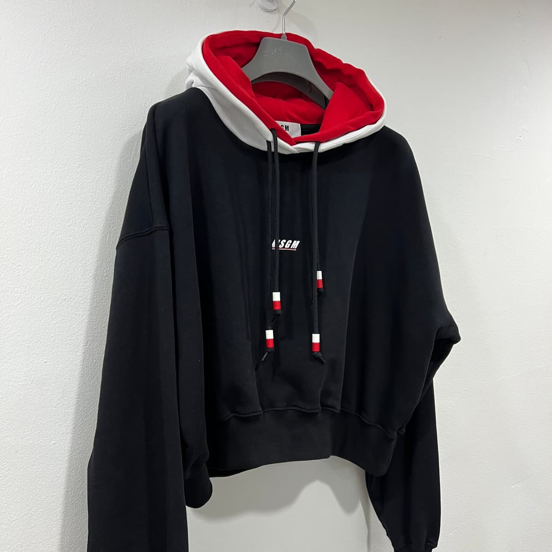 MSGM 더블후드 맨투맨 상품이미지2