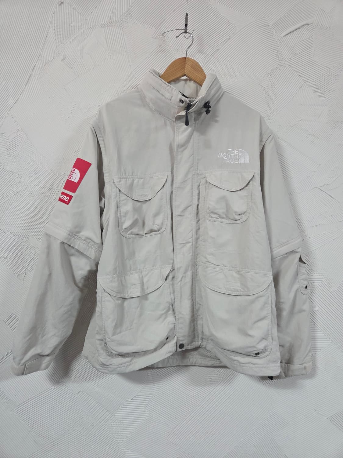 슈프림 x 노스페이스 트레킹 자켓 스톤 22SS 상품이미지4