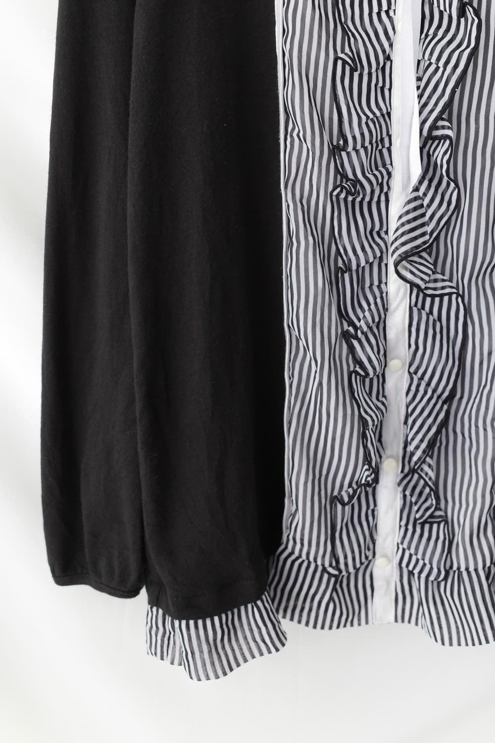 stripe frill long sleeve 상품이미지2