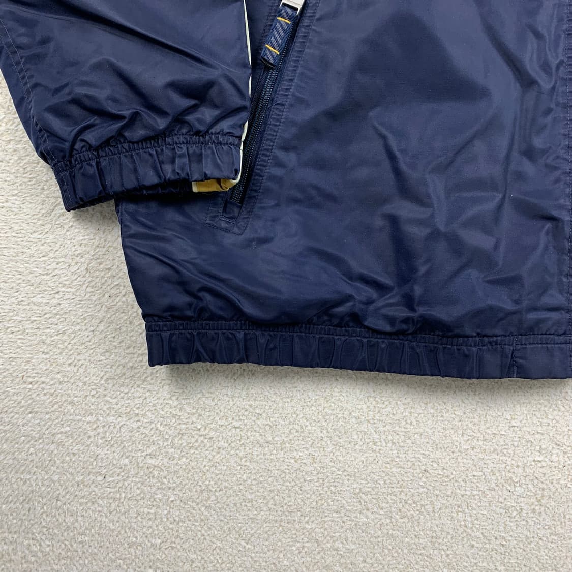 00s 나이키 올드스쿨 나일론쉘 바람막이 자켓 네이비 상품이미지4