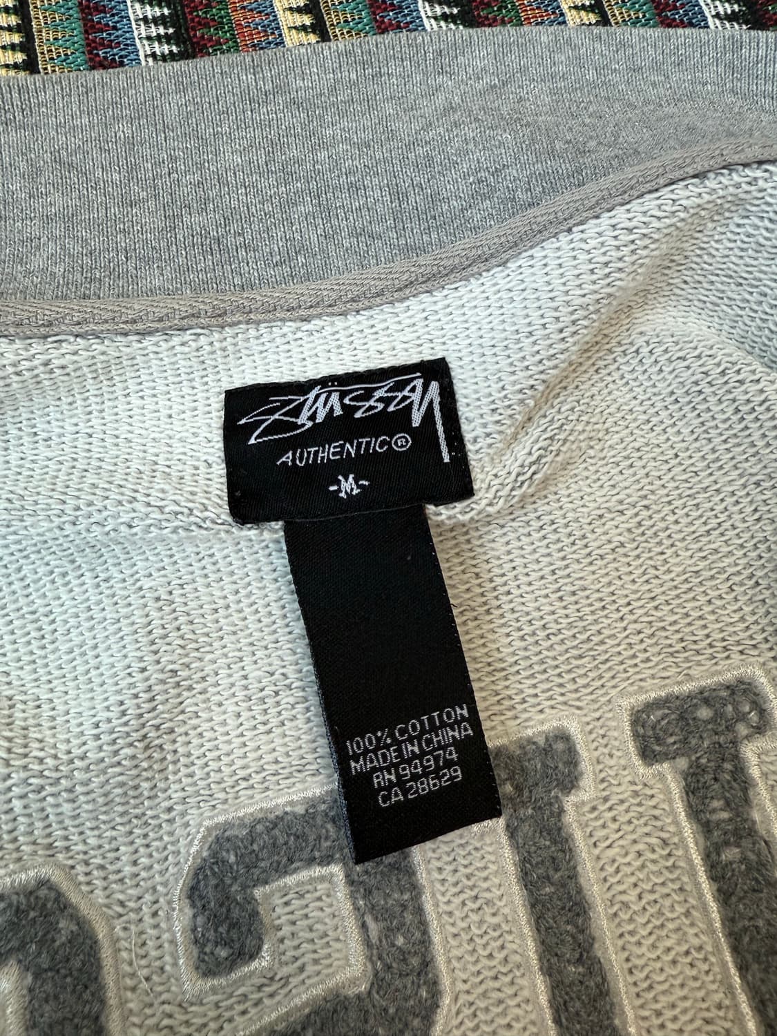 스투시 크라운 바시티 자켓 상품이미지4