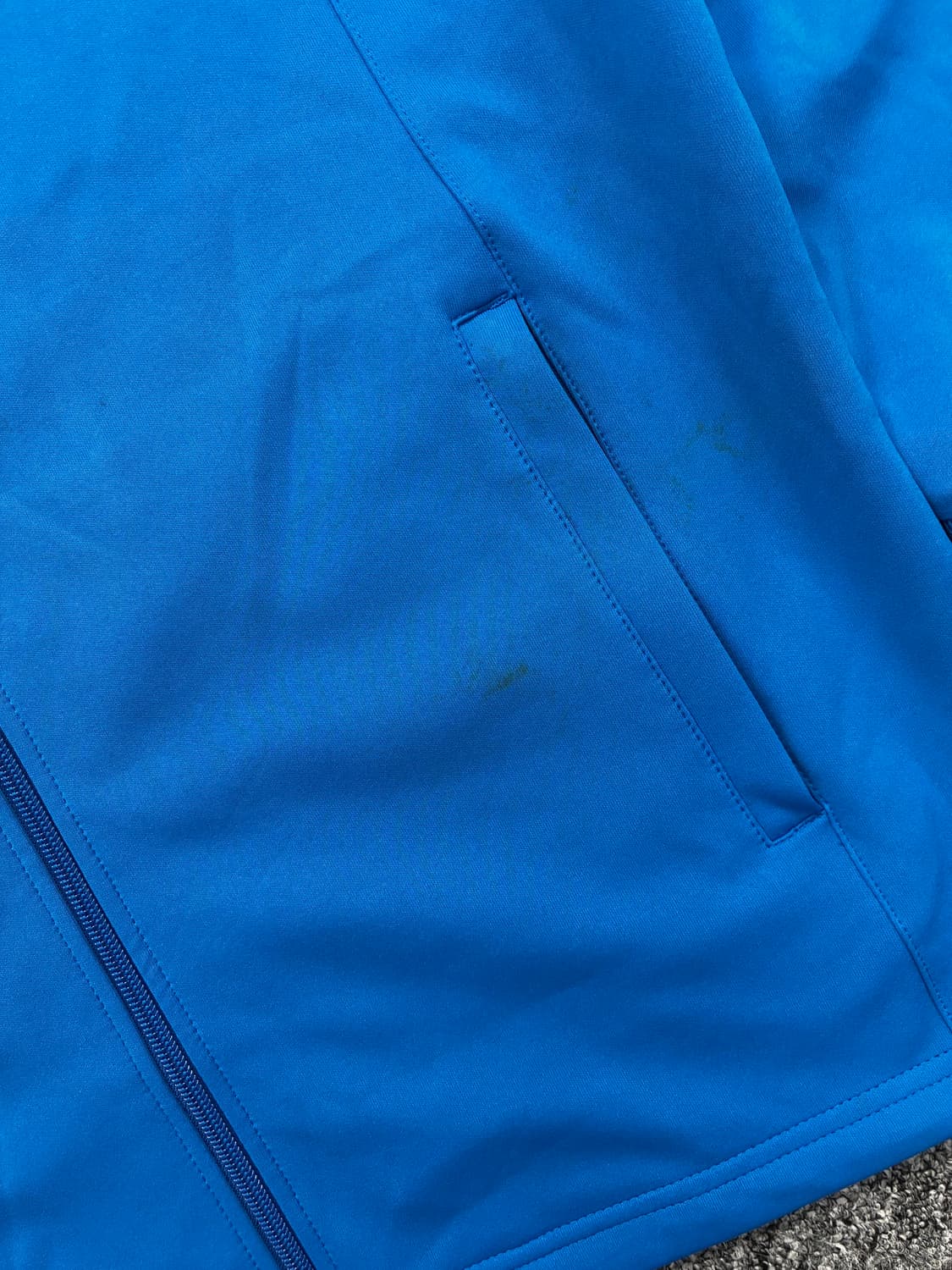 아디다스 블루 삼선 트랙탑 져지 L 상품이미지9