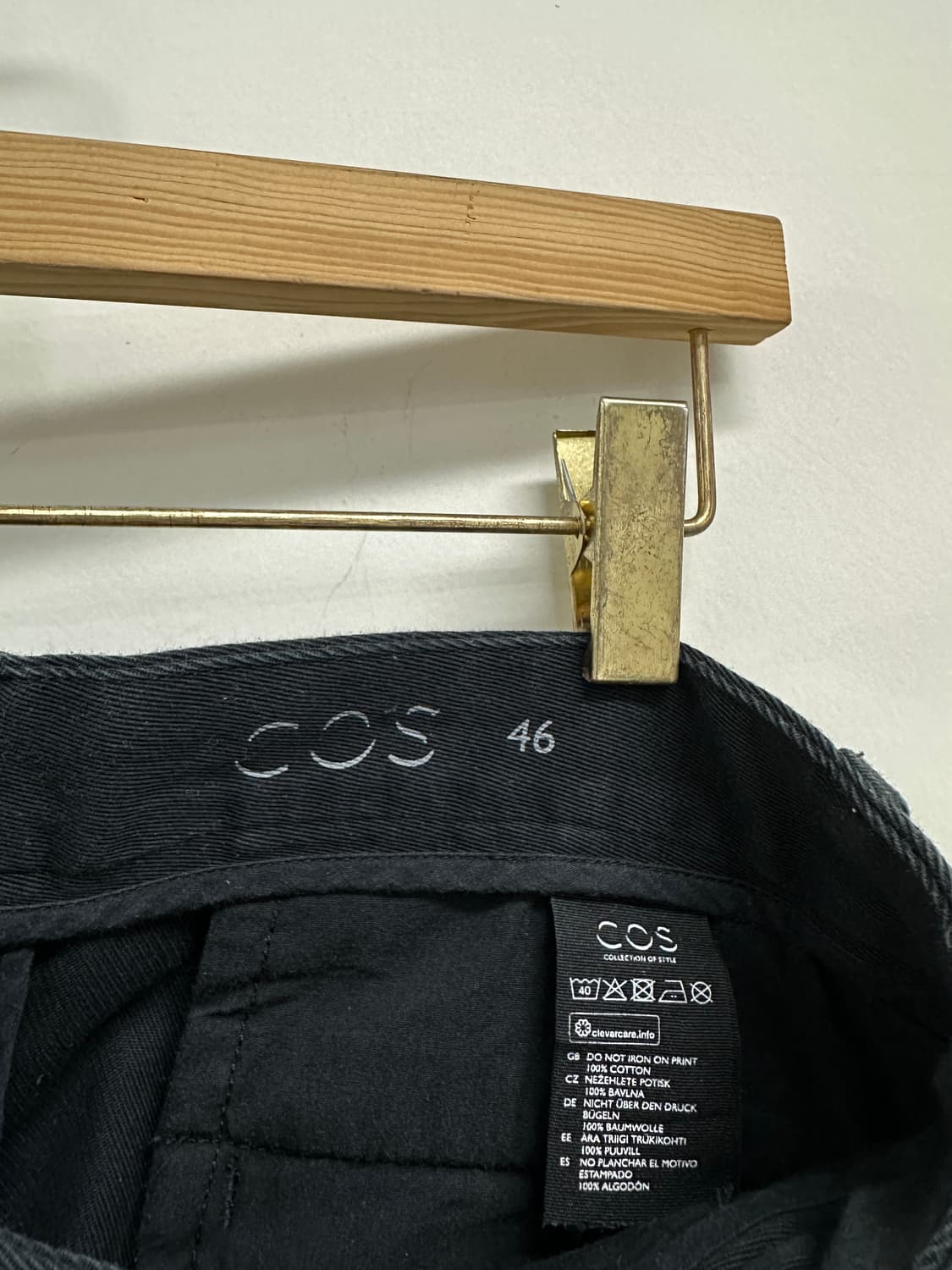 COS 코스 심플 치노 팬츠 상품이미지4