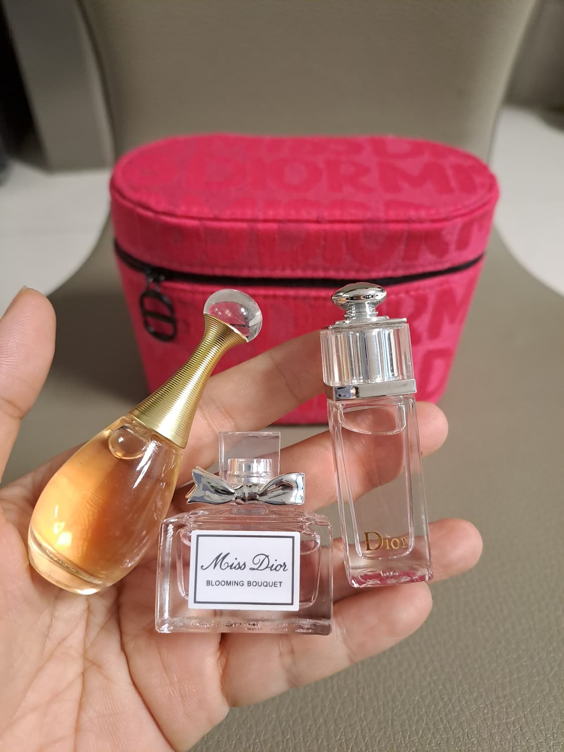 디올 미니 향수 3종 + 파우치 세트 상품이미지4
