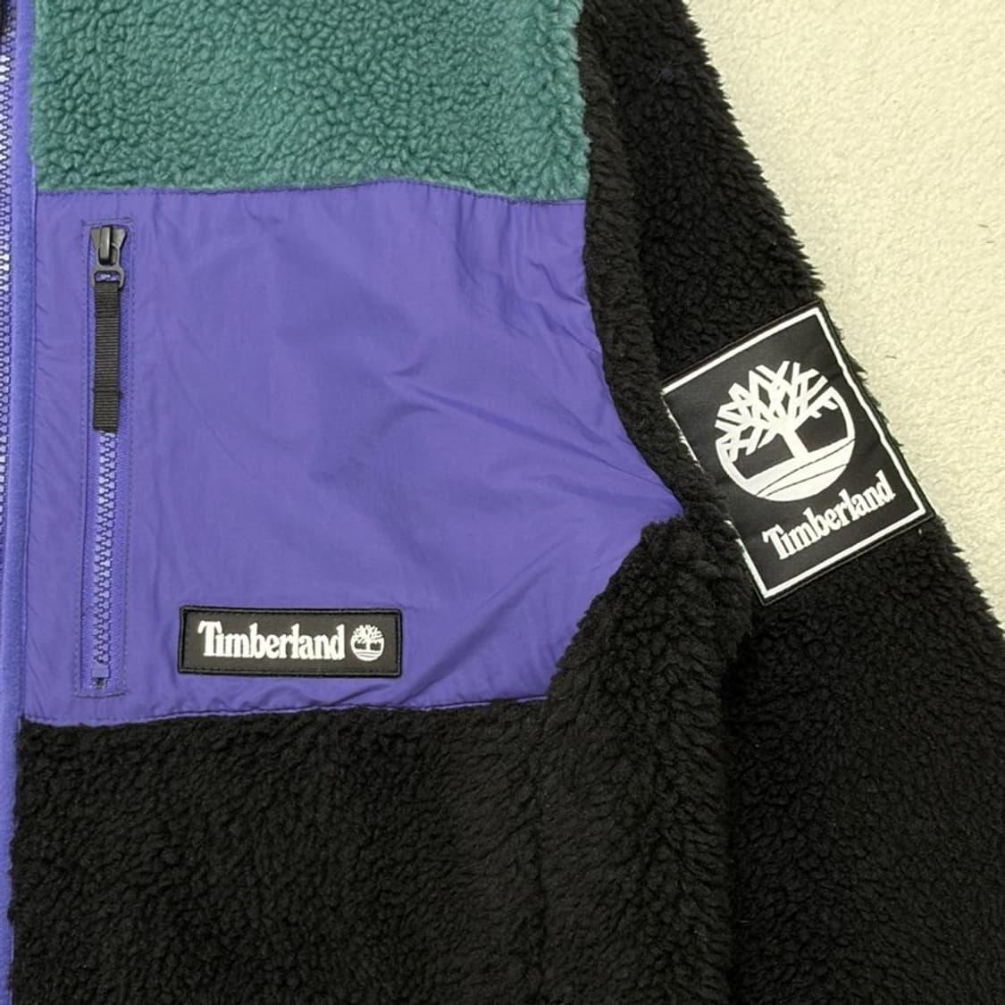 TIMBERLAND 배색 플리스 M 상품이미지2