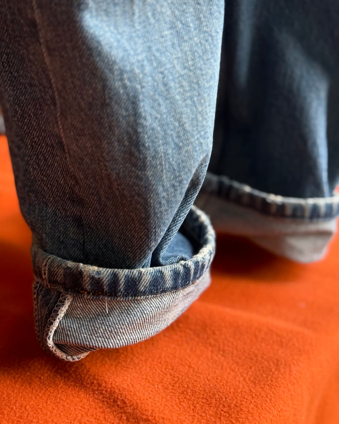 00‘s 리바이스 501 스트레이트핏 데님 팬츠 84(32) 상품이미지9