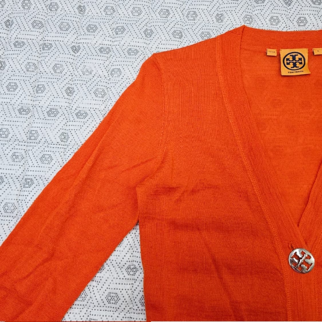 토리버치 오렌지 가디건 ~55 상품이미지2