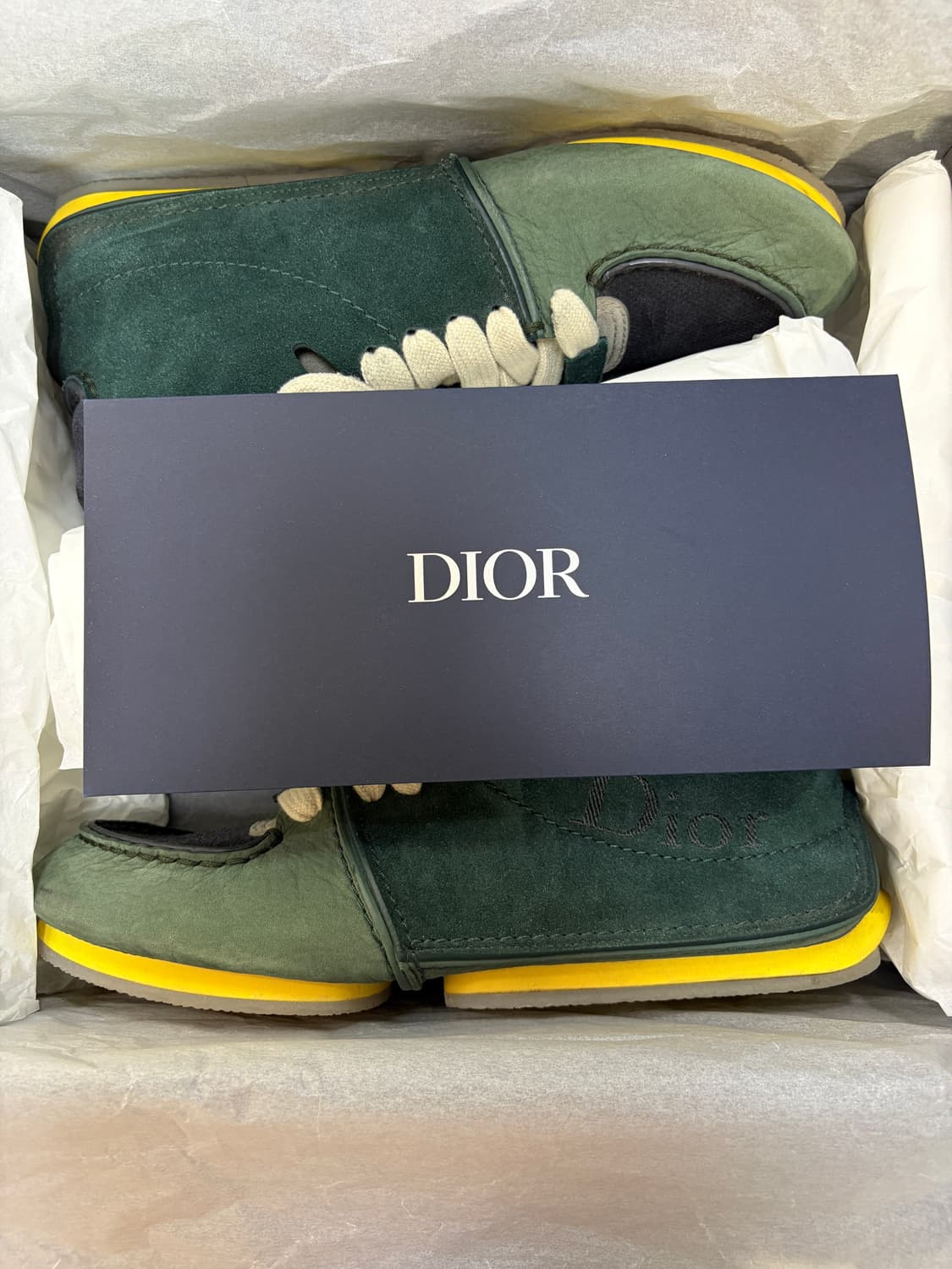 41) 디올 로디 슈즈 그린 상품이미지5