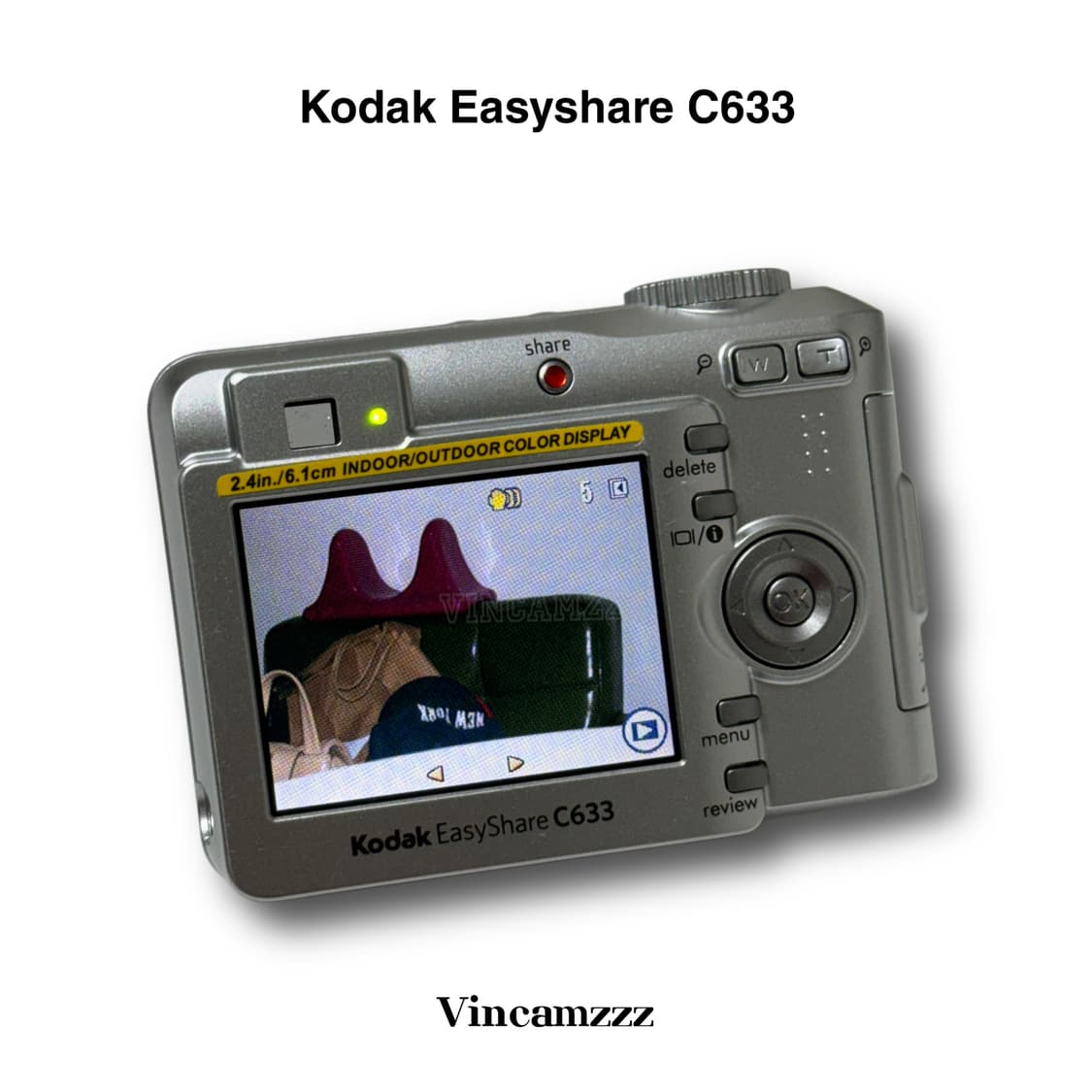 Kodak 코닥 EasyShare C633 디지털카메라 (한국어지원) 상품이미지6