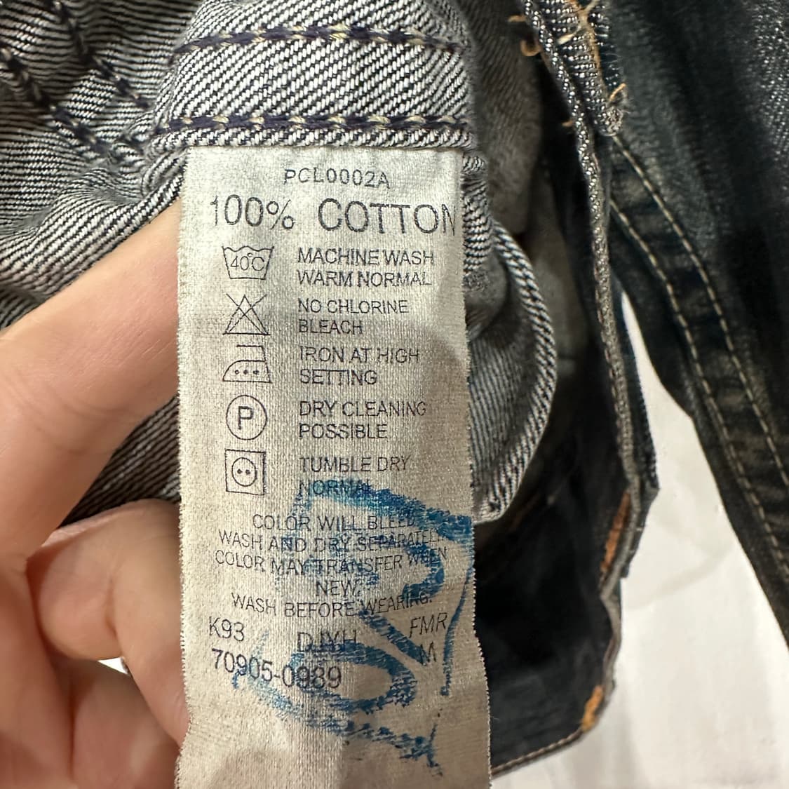 리바이스 데님 청자켓 M 상품이미지7