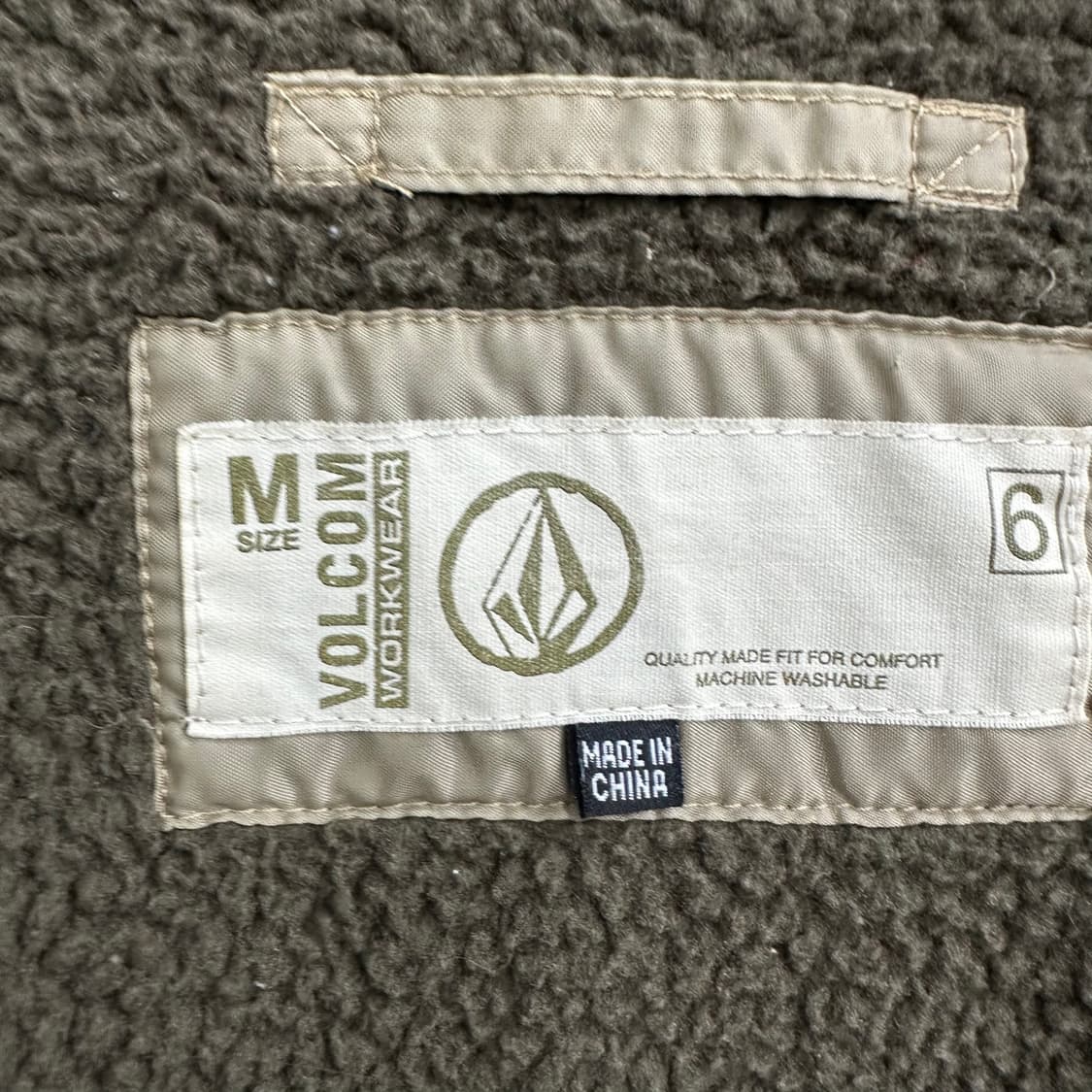 95 VOLCOM 볼컴 남자 쉐르파 셔츠 자켓 상품이미지4