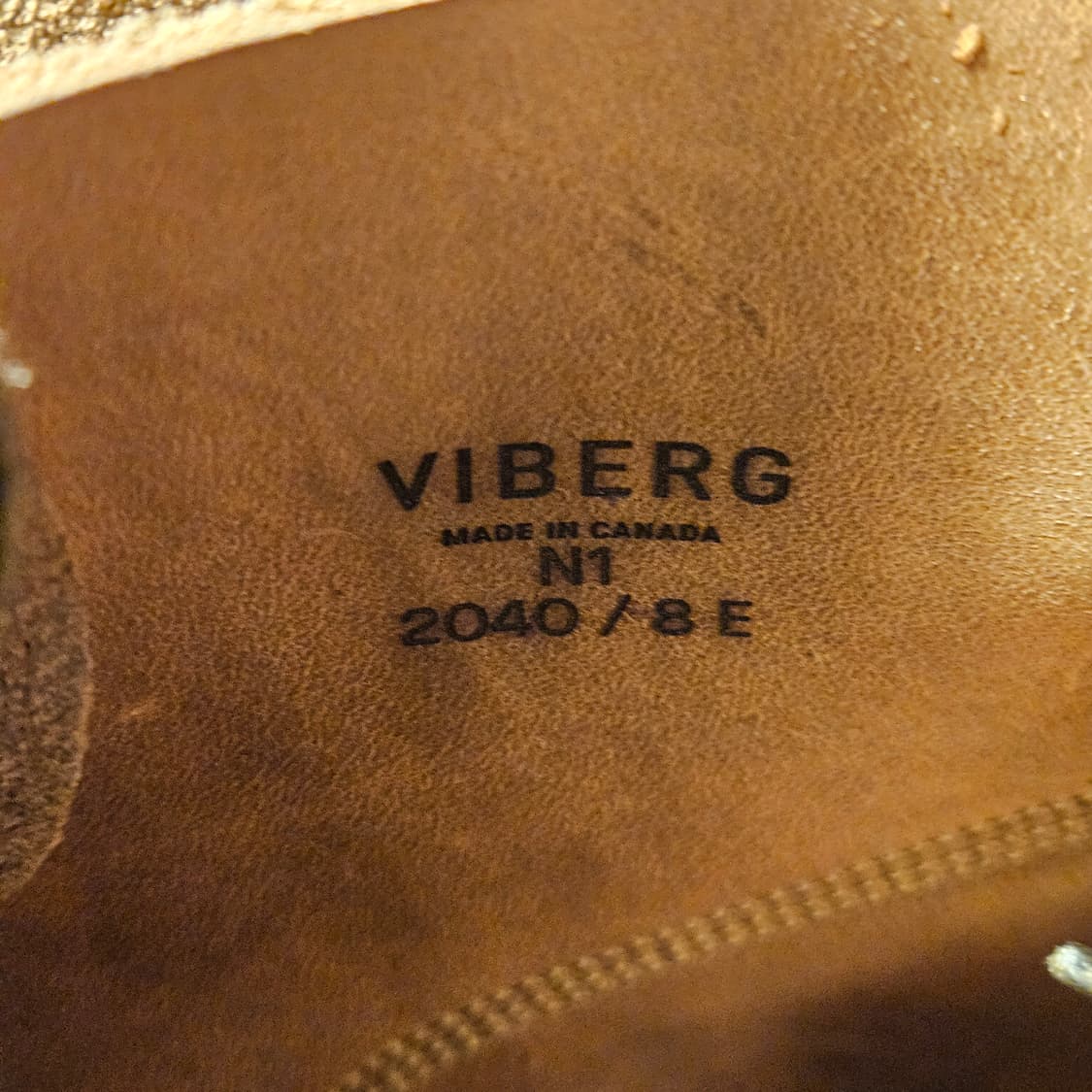 바이버그 viberg N1 마린부츠 러프아웃 8E 상품이미지2