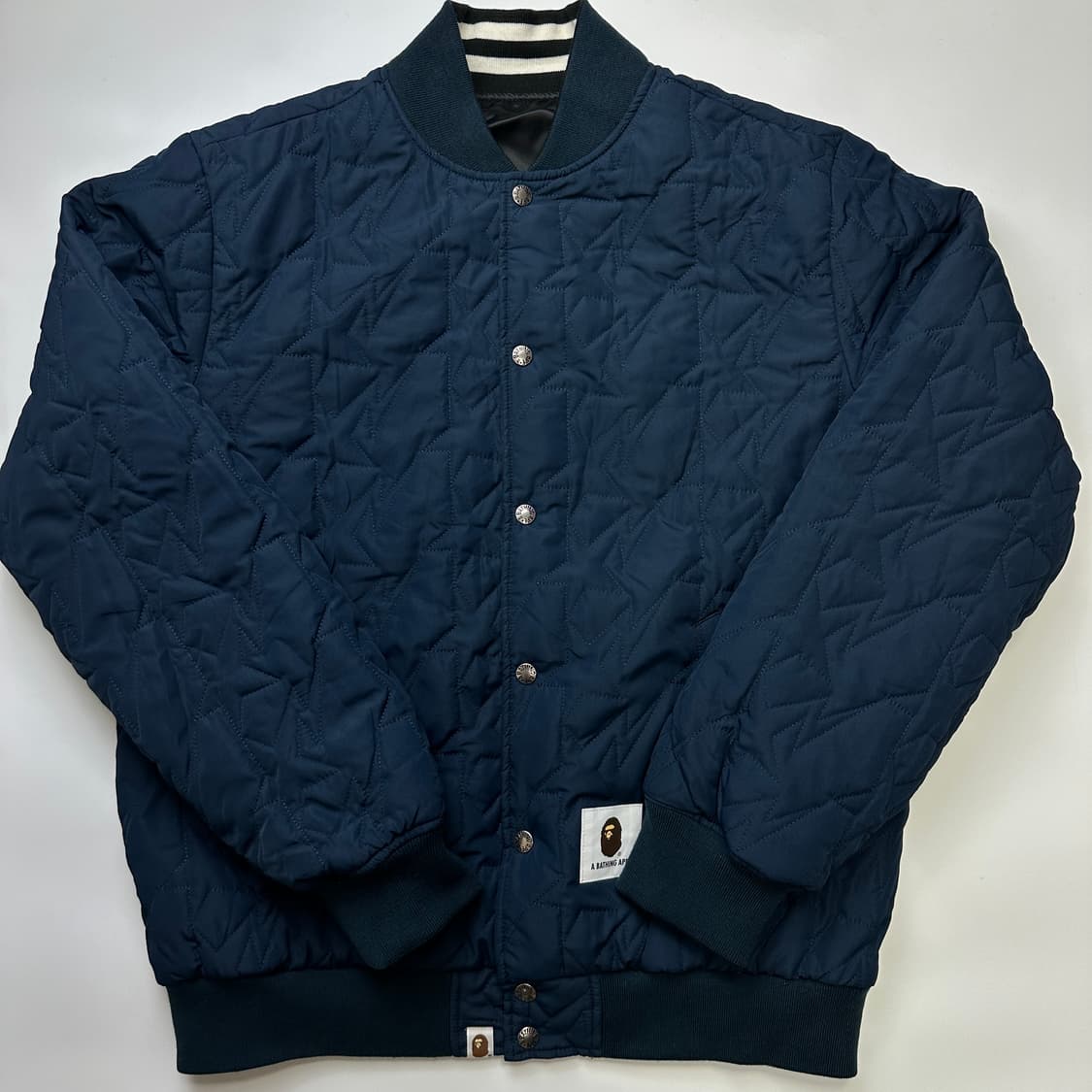 BAPE 22SS 베이프 리버시블 바시티 자켓 상품이미지6