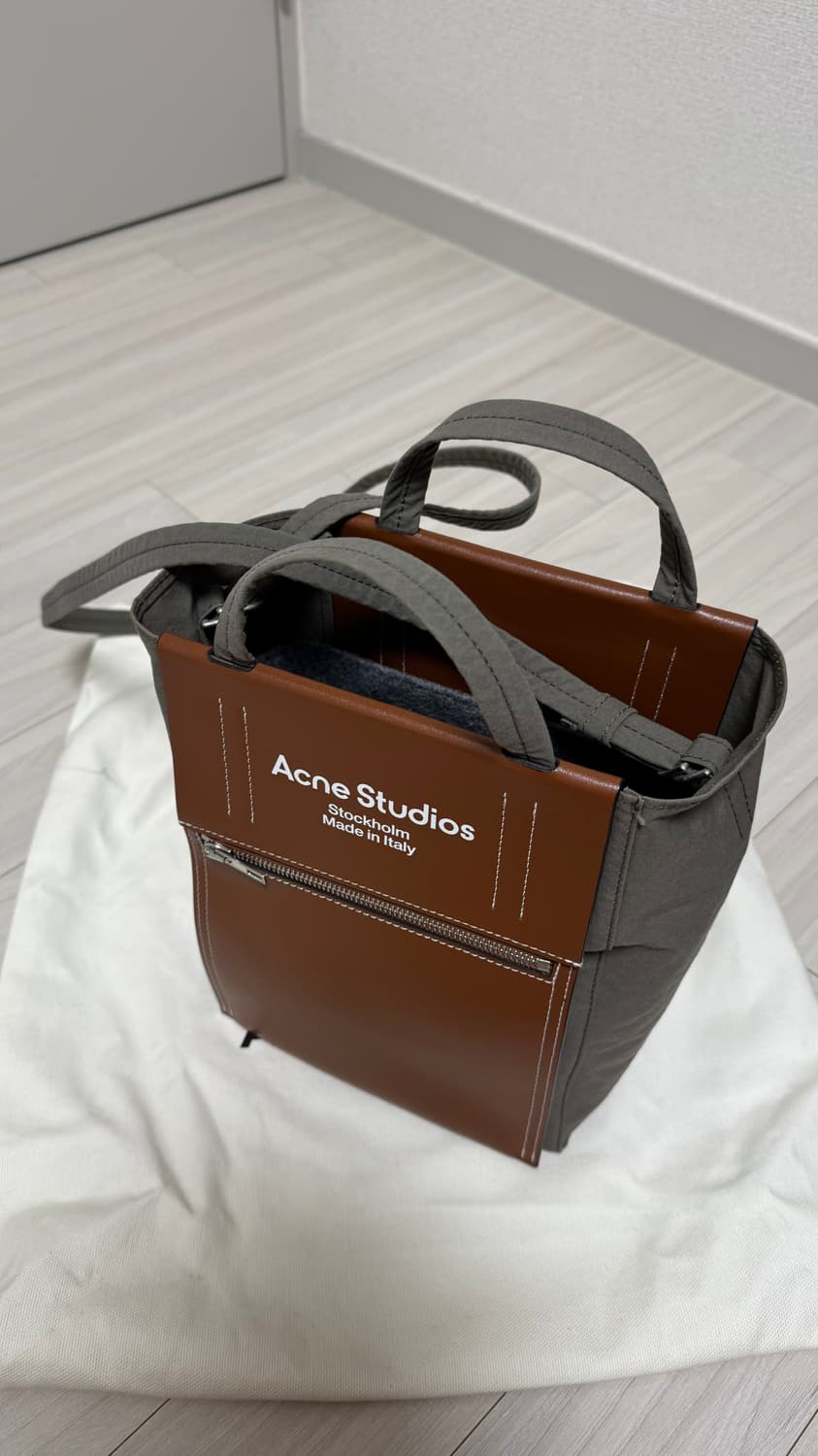 [OS] 아크네 스튜디오 베이커 백 스몰 브라운 상품이미지2