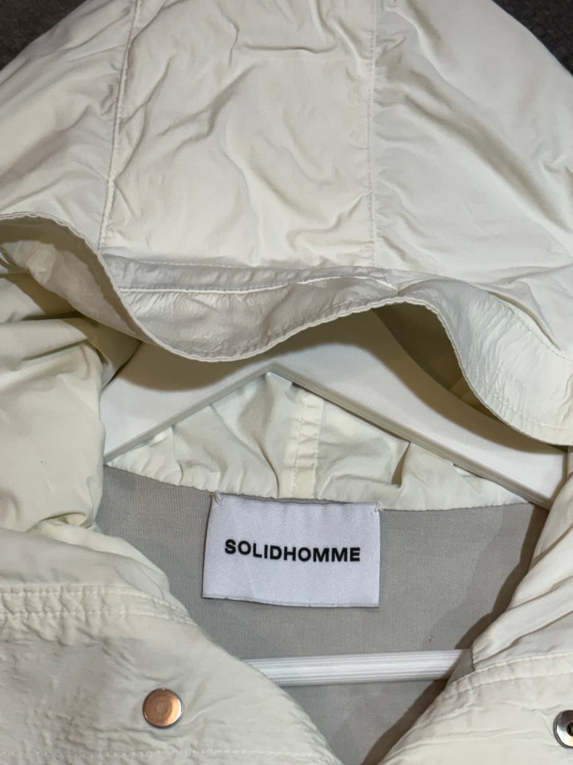 솔리드옴므 후드티셔츠 46사이즈 상품이미지5