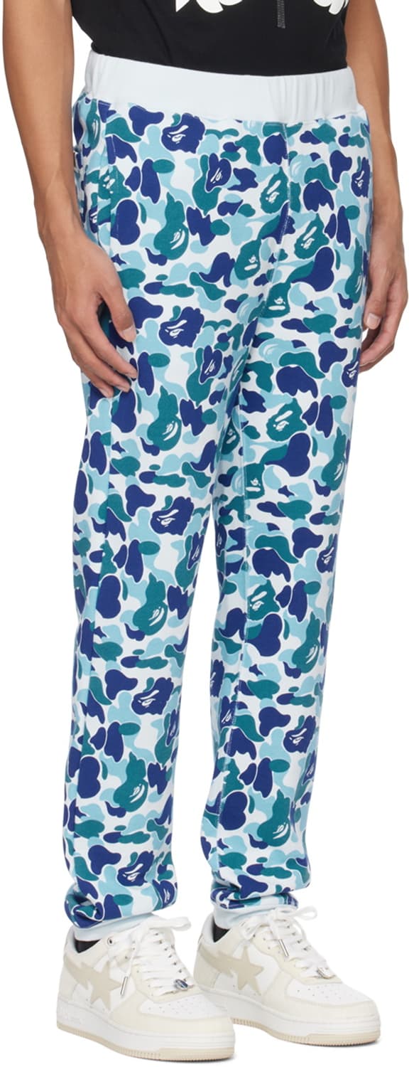 베이프 ABC카모 크리스탈 블루 팬츠 상품이미지2