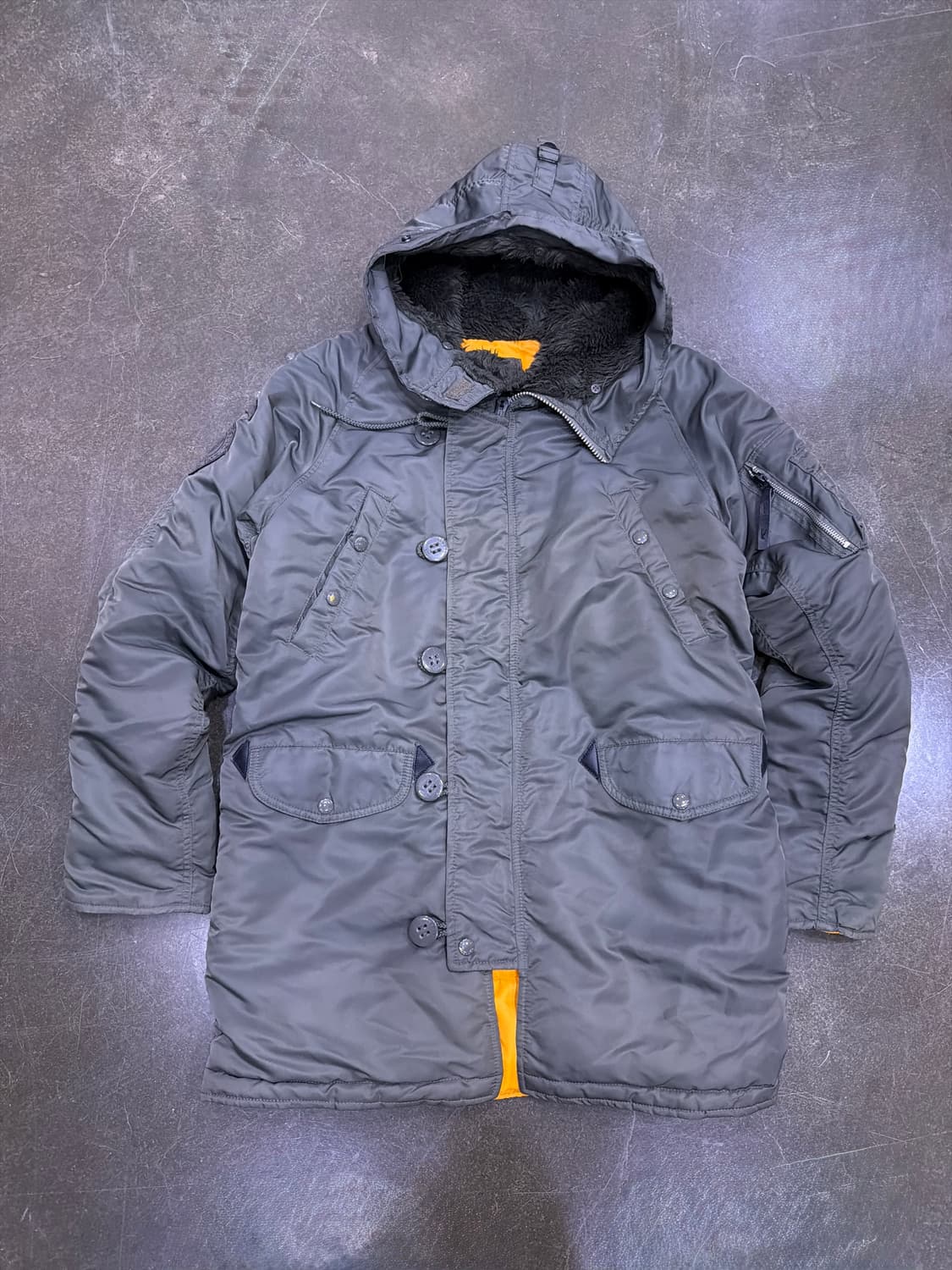 쇼트 Schott n3b 패치 밀리터리 파카 야상 카키 S 상품이미지1