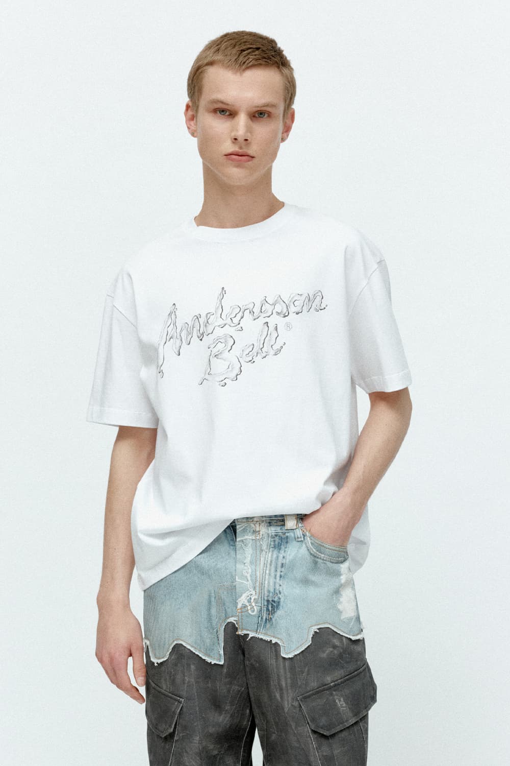 앤더슨벨 LIQUID LOGO T-SHIRT  상품이미지2