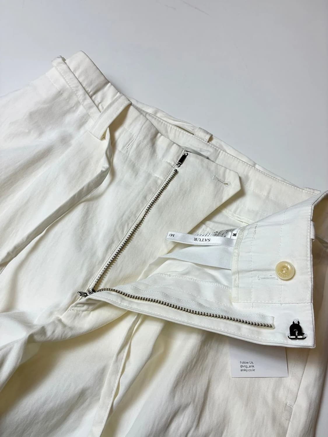 세터 SATUR 아이보리 벌룬 팬츠 PN8357 상품이미지3