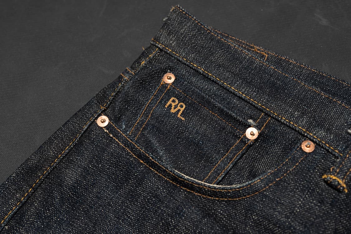 RRL 더블알엘 리미티드에디션 17.5oz 빈티지5포켓 데님 상품이미지4