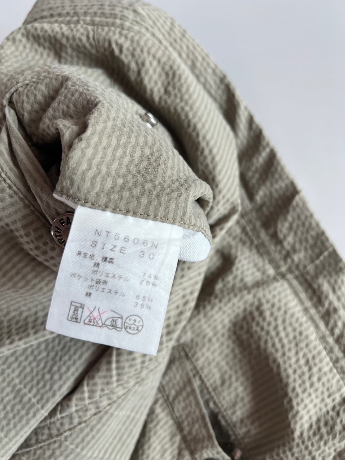 노스페이스 퍼플라벨 시어서커 팬츠 30 상품이미지6