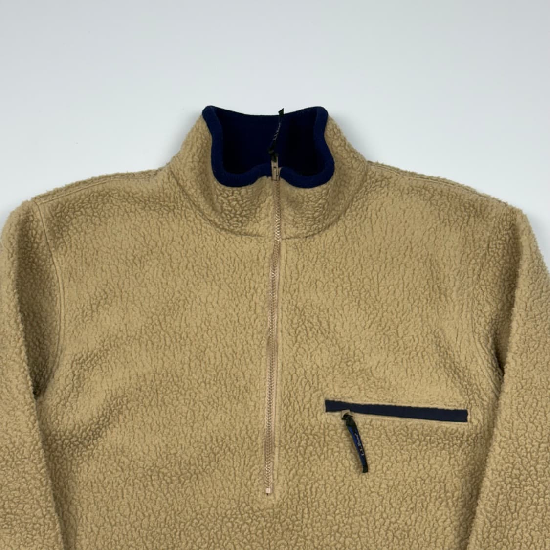 (105) 80s 엘엘빈 헤비 플리스 풀오버 내추럴 상품이미지3