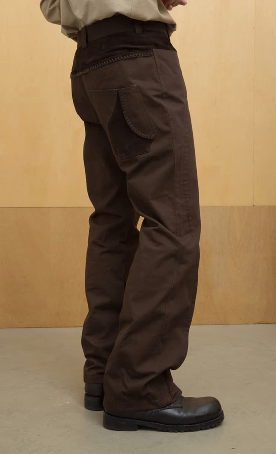 Xlim ep2.02 trousers brown 상품이미지1